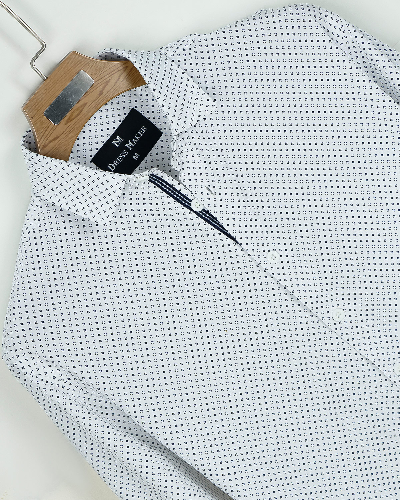 Luxury Print Stretch Shirt
